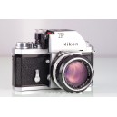 Nikon F  + Nikkor-S F1.4 58mm