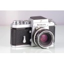 Nikon F  + Nikkor-S F2 50mm DW-1