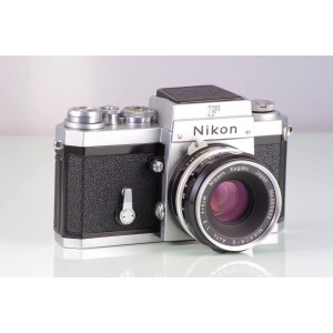 Nikon F  + Nikkor-S F2 50mm DW-1