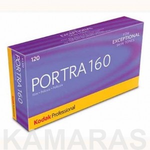Kodak PORTRA 160 120 P-5 rollos 