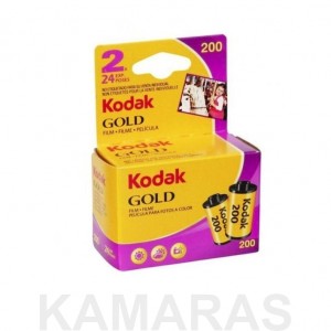 Kodak GOLD 200-35mm 24 (Pack 2 rollos)