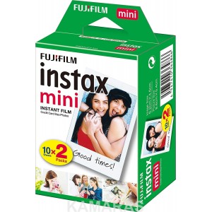 Fujifilm Instax Mini Brillo - Película fotográfica instantánea (2 x 10 Hojas)