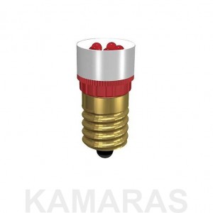 Bombilla 220 luz de seguridad cuarto oscuro E14