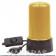 Farol de laboratorio 220V 10W amarillo AP