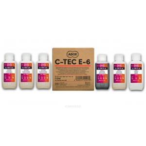 ADOX C-TEC E-6 Kit de 3 ba&ntilde;os para 12 pel&iacute;culas 1000 ml