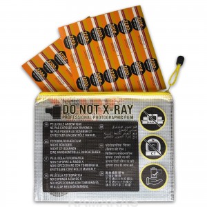 Kit de viaje 120mm No rayos X Pegatinas ISO 3200