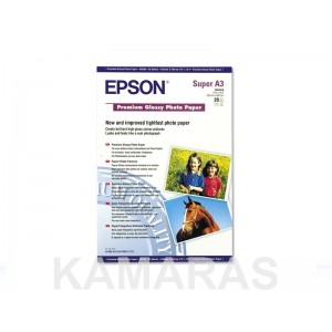 Epson Premium glossy (13"x19") SUPER A3/20 hojas