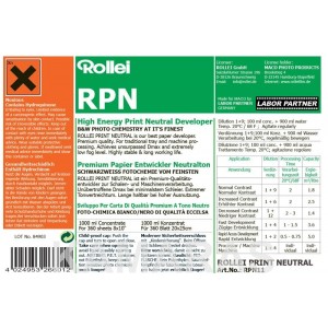 Rollei PRINT NEUTRAL (RPN) 1 Litro