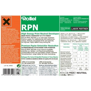 Rollei PRINT NEUTRAL (RPN) 1 Litro