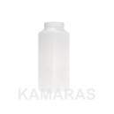 Botella rígida 1 litro blanca