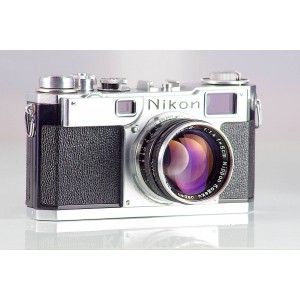 Nikon S2 (black dials) + Nikkor-S.C. 5cm f1.4
