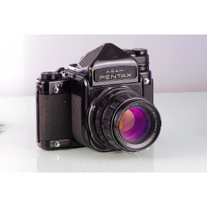 Pentax 6x7 + smc 105mm f2,4 + Visor TTL