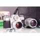 Zeiss-Ikon Contarex + Carl Zeiss Planar 50mm + Sonnar 135mm